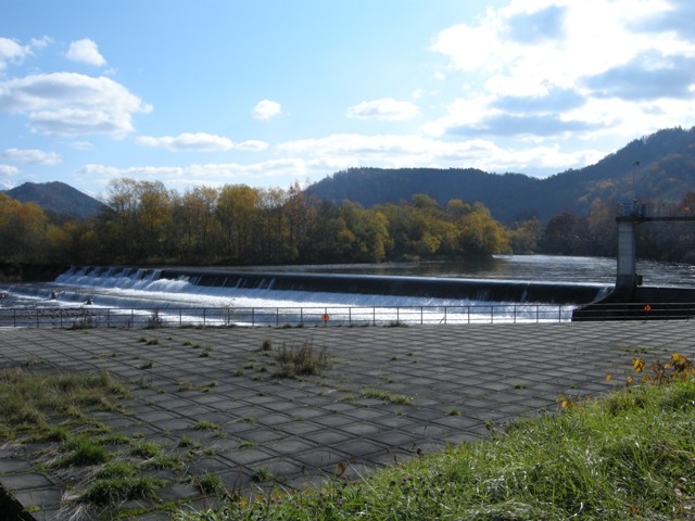 愛別発電所取水堰 愛別発電所取水堰